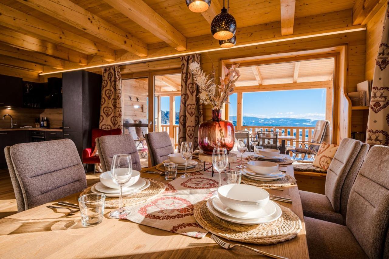 Hochleben-Chalets Am Erlebnisbauernhof Steinerhof Liebenfels Luaran gambar